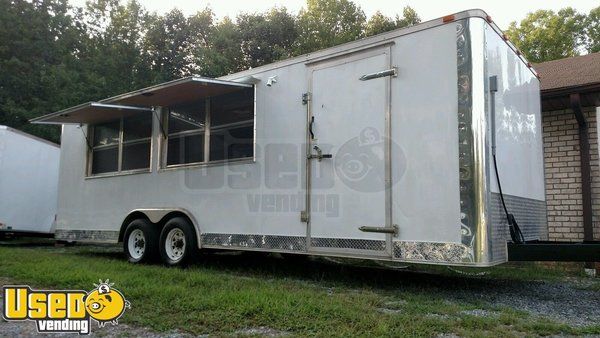 8.5' x 24' Food Concession Trailer