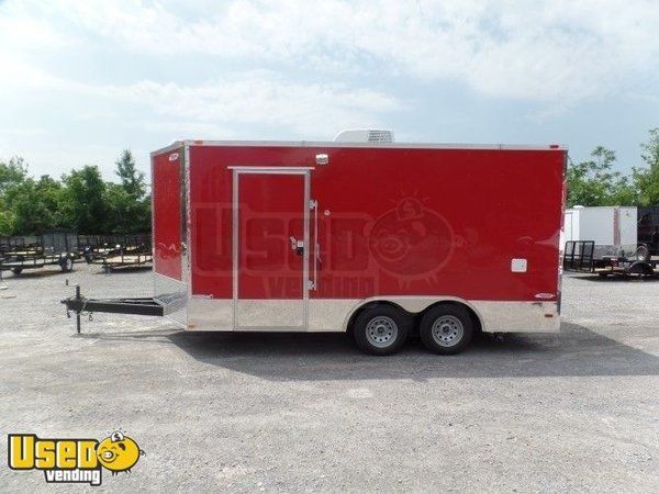 2016 - 8.5' x 16' Food Concession Trailer