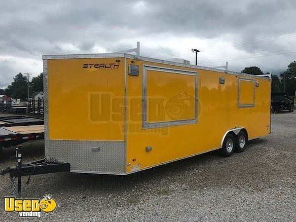 2019 8.5' x 24' Never Used Titan Food Concession Trailer Condition