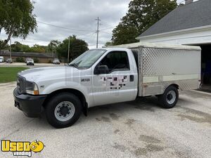 2002 Ford F250 Very Clean Canteen-Style Lunch Serving Food Truck 50K Miles