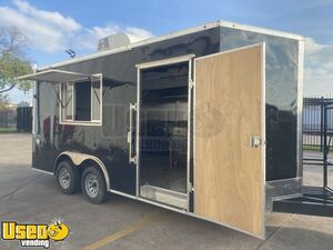 BRAND NEW 2021 8' x 16' Commercial Kitchen on Wheels / New Food Trailer