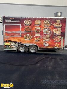 Custom-Built 2019 8.5' x 16' Kitchen Food Concession Trailer with Pro-Fire System