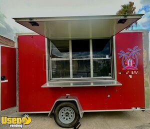 Like New - 2020 7.5' x 12.5 ' Kitchen Food Concession Trailer with Pro-Fire Suppression