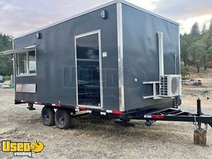 Well Equipped - 18' Kitchen Food Concession Trailer with Fire Suppression System