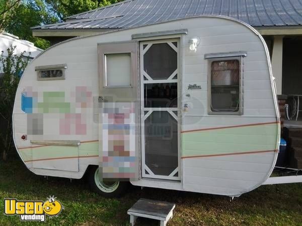 6' x 12' Shaved Ice Concession Trailer