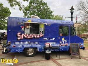 Used 18' GMC Snowie Branded Step Van Snowball Shaved Ice Raspados Truck