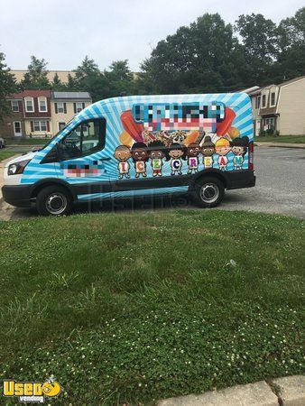 Great Looking Used 2016 Ford Transit 160 18' Ice Cream Truck