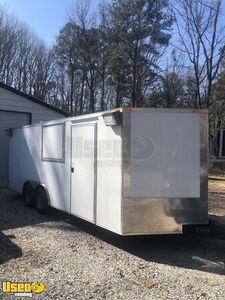 2019 - 8.5' x 22' Barbecue Concession Trailer with 2021 Kitchen Build-Out