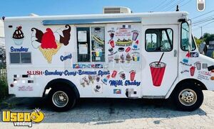 GMC Step Van Mobile Ice Cream Parlor Truck/ Used Dessert Truck