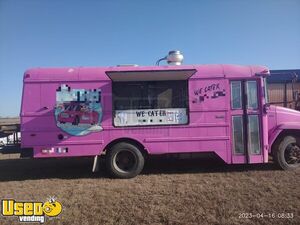 Inspected 2003 Freightliner Thomas 22' Cute PINK Diesel Kitchen Food Truck Bus