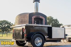 2022 - 6.5' x 13' Pizza Trailer with Forno Bravo Woodfired Brick Pizza Oven
