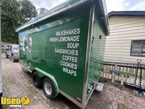 Well Equipped - 2022 8' x 16' Kitchen Food Concession Trailer with Fire Suppression