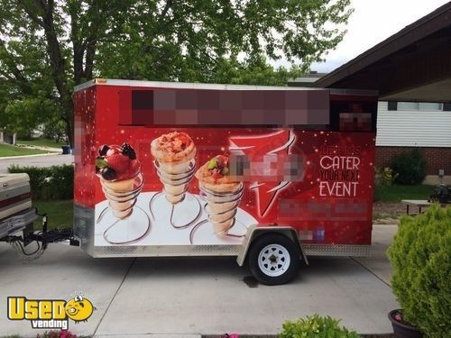 7' x 13' Pizza Trailer Business