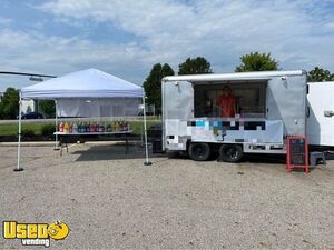 Wells Cargo 8' x 12' Snowball / Shaved Ice Concession Trailer