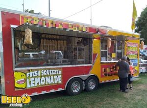 2016 Worldwide 8.5' x 24' Food and Beverage Vending Concession Trailer