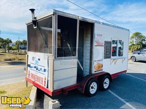 2017 Mobile BBQ Unit/ Barbecue Concession Trailer with Porch and 36