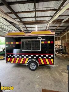 NEW - 2025 7' x 12'  Food Concession  Trailer | Mobile Vending Unit