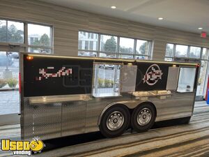 NEW - 2025 3' x 16' Custom Built Food Cart with Transport Trailer