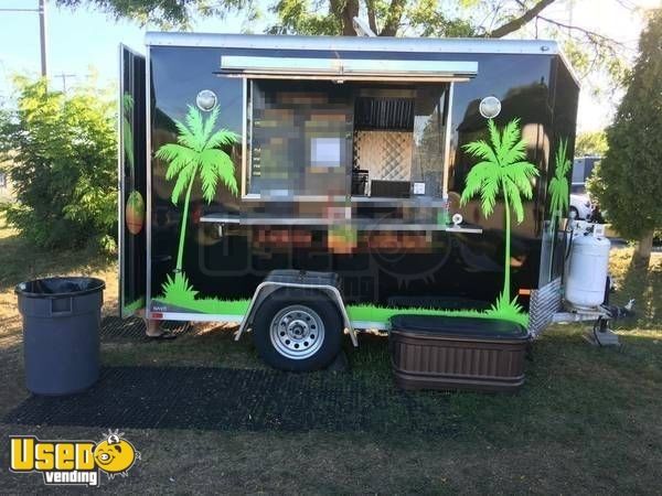 2015 6' x 14' Food Concession Trailer