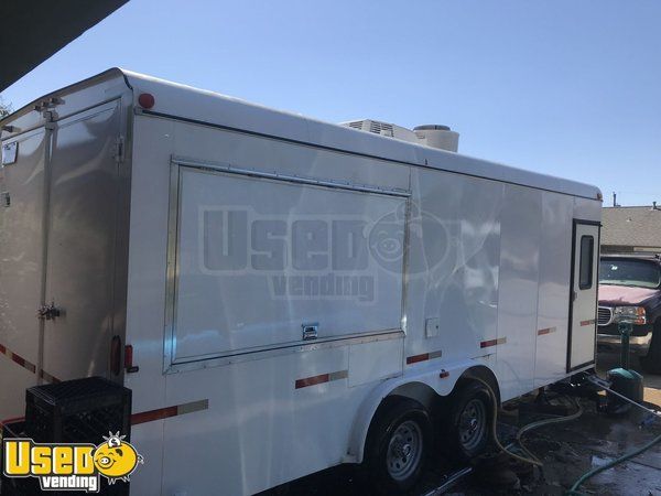 Used 2010 - 8.5' x 20' Steele WW Food Concession Trailer / Mobile Kitchen Unit
