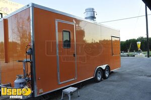 2019 - 8.5' x 22' WorldWide Food Concession Trailer with Commercial Kitchen