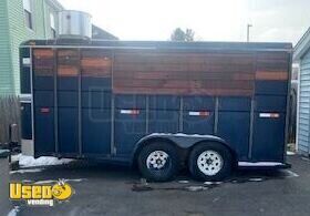 Converted - 15' Kitchen Concession Trailer with New Interior