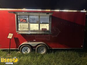 2021 8' x 16' Kitchen Food Concession Trailer with Pro-Fire System