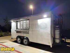 2023 8' x 16' Kitchen Food Concession Trailer with Pro-Fire System