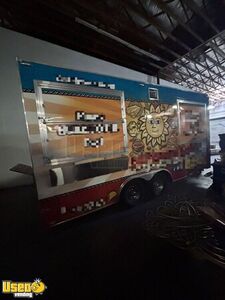 2014 8.5' x 18' Kitchen Food Concession Trailer with Fire Suppression System