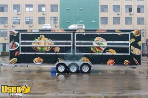 2023 26' Kitchen Food Concession Trailer with Fire Suppression System