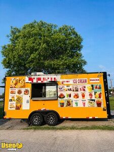 Well Equipped 2025 - 8.5' x 12' Ice Cream Trailer Mobile Vending Unit