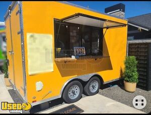 2022 8.5' x 14' Kitchen Food Concession Trailer with Fire Suppression System
