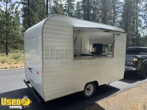 Vintage 1971 7' x 12' Coffee/Espresso Beverage Concession Trailer