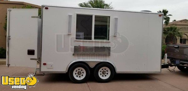 8' x 14' Food Concession Trailer- NEW Kitchen