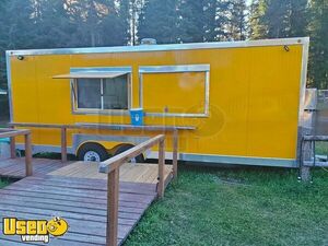 Huge 2022 - 8' x 24' Mobile Kitchen Unit - Food Concession Trailer