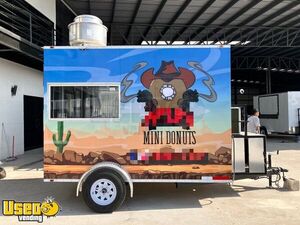 Lightly Used 2022 - 7' x 10' Mini Donut Concession Trailer