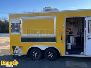 Like New 2021 - Spartan 8' x 16' Food Concession Trailer | Mobile Vending Unit