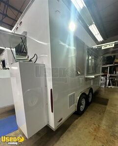 NEW - 2022 8' x 16' Wells Cargo Kitchen Food Trailer with Fire Suppression System