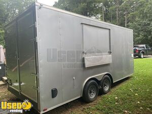 2022 8.5' x 18' Solar Powered Kitchen Food Trailer | Food Concession Trailer