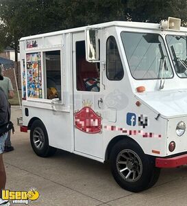 Turnkey - AM General Ice Cream Concession Truck with Push Cart