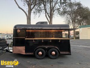 Beautiful  7.8' x 13' Horse Trailer Concession Conversion w/ HCD Insignia