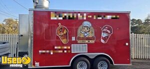 2025 8.5.x 14' Mobile Kitchen Food Concession Trailer with Pro Fire System