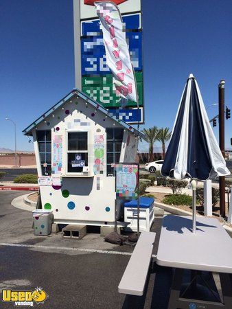 TURNKEY Towable Shaved Ice Concession Stand / Mobile Snowball Business