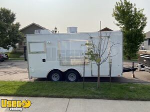 2021 Pace American 8' x 16' Lightly Used Kitchen Food Concession Trailer