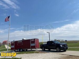 Custom-Built 8' x 24' Wells Cargo Concession Trailer / Concession Stand