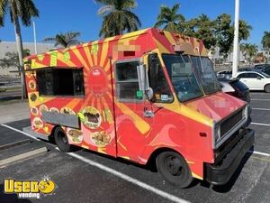 Clean Vintage Food Truck with Lightly Used Kitchen Equipment and New Motor