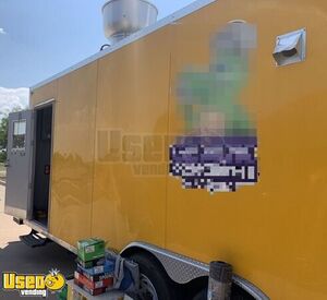 2016 8' x 20' Concession Nation Loaded Mobile Kitchen Food Concession Trailer