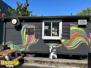 Cute Coffee and Kitchen Food Concession Trailer | Mobile Street Vending Unit