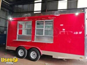 Like New - 2024 8' x 16' Kitchen Food Trailer | Food Concession Trailer