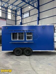 NEW - 2026 8.5' x 16' Kitchen Food Concession Trailer with Fire Suppression System